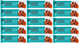 15 x Fulfil Salted Caramel Vitamin & Protein Bar 55Gm