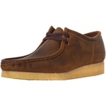 Clarks Loofers Wallabee läderskor Brun herr