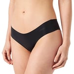 Sloggi Women's ZERO Microfibre 2.0 Hipster Briefs, BLACK, L