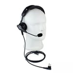 Casque de talkie-walkie avec Microphone intégré,pour Motorola CP040 EP450 GP300 TC500 CP200