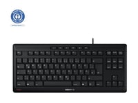 CHERRY STREAM KEYBOARD TKL - Clavier - USB - QWERTZ - Allemand - commutateur : CHERRY SX - noir