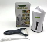 Spiralizer Vegetable Spiral Slicer Maker + Peeler Spaghetti Noodle Potato Pasta