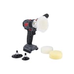 Ingersoll Rand G4621 20V Ponceuse/Polisseuse Sans Fil 2'' et 3'' Pads, Moteur Brushless, LED, Multivitesse, Poignée Ajustable, Noir