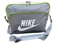 New Vintage NIKE Unisex Heritage SI Landscape Track Shoulder Bag BA4271 Dk Grey