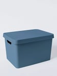 John Lewis ANYDAY Stackable Plastic Storage Box with Lid, Large