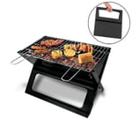 Barbecue de voyage pliant slim transportable portable et ses grilles