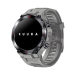 Kuura Smartklokke Sport S5 GPS V3, Grå