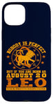 iPhone 15 Plus Leo Zodiac Sign August 20 Funny Horoscope Lion Birthday Case