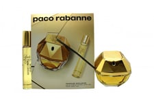 PACO RABANNE LADY MILLION GIFT SET 80ML EDP + 20ML EDP - WOMEN'S FOR HER. NEW