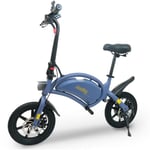 Draisienne électrique - URBANGLIDE - BIKE 140 BLUE - 36V - 350W - Pneus 14" - Autonomie 18KM - Vitesse max 25KM/h