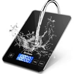 Drcowu Large Kitchen Food Scales, Digital Weighing Scale for Baking and Cooking