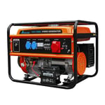 Extralink EX.30714 engine-generator 7000 W 25 L Petrol Black, Orange