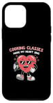 Coque pour iPhone 12 mini Cours de cuisine Make My Heart Sing Culinary Fun