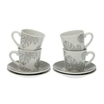 Ensemble de tasses à café Versa Shelly Porcelaine (4 pièces)