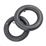 2 st innertub universal 10X2.5/10X2.75 tub innertub med böjd ventil 45 graders ventil för 10 tums elektrisk scooter Black