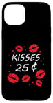 Coque pour iPhone 15 Plus Bisous 25 Cents Love Heart Funny Valentines Day