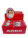 ARKO Shaving Cream Soap Stick 12 Pieces Best Soap For Turkish Wet Shave Full Box