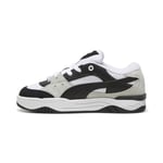 Puma-180 38926711 Mens White Suede Lace Up Lifestyle Trainers Shoes