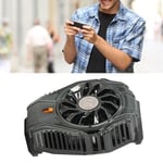 (Black) Phone Cooler Fan For Gaming Mobile Phone Radiator New Ice