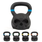 Phoenix Fitness Skull Kettlebell - Heavy Cast Iron Weight for Fitness and Strength Training, Bodybuilding, Muscle and Cardio - Professional Workout Equipment for Home and Gym - 16kg