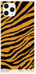 iDecoz Square Case - Animal Print (iPhone 11 Pro Max) - Zebra