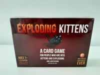 *EXPLODING KITTENS A CARD GAME ORIGINAL EDITION NEW SEALED PARTY STRATEGY GAME*