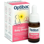 Optibac Probiotics - Baby Drops - 0 to 3 Years - 30 Servings