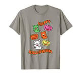 Gloomy Bear Naughty Grizzly Happy Halloween Ghost Pumpkin T-Shirt