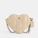 Coach Heart Quilted Leather Crossbody Bag