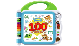 LeapFrog Learning Friends 100 Words Baby Book Educational & Interactive Playbook