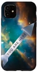 Coque pour iPhone 11 Galaxy Science Geek Gifts T-shirt « You Are Here » Deep Space