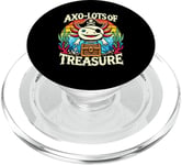 Costume de pirate au trésor d'axolotl fantaisiste PopSockets PopGrip pour MagSafe