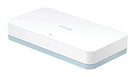 D-Link DGS-1008D Switch 8 Ports Gigabit 10/100/1000mbps - Idéal Partage de Connexion et Mise en Réseau Small/Home Office