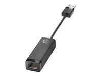 Hp Usb 3.0 To Rj45 Adapter G2 - Nätverksadapter - Usb 3.0 - Gigabit Ethernet X 1 - För Hp 245 G10 Notebook, 250 G9 Notebook  Fortis 11 G9 Q Chromebook