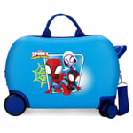 Marvel, Valise Bleue Spidey, Bleu, 31 cm x 45 cm x 20 cm, Valise Spidey