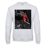 Sweat Shirt Homme Michael Jordan Gros Dunk Chicago Bulls Basketball Goat