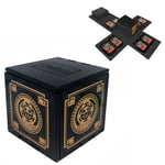 1 Boîte De Rangement De Jeu Pour Cartes De Jeu Switch, Cube De Jeux Jusqu'à 16 Jeux, Boîte De Rangement De Cassettes Ns, 16 Accessoires Périphériques, Boîte De Cartes Ns Pliable