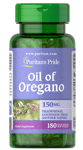 Puritan's Pride Oil of Oregano, 150mg 180 Rapid Release Softgels, Free UK P&P