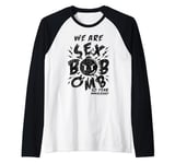 Scott Pilgrim Vs. The World Sex Bob-Omb Band Logo Raglan Baseball Tee