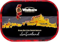 Walker's Shortbread Edinburgh Castle Keepsake Tin, 130g (Pack of 12)