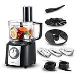 Food Processor,  6-in-1 Food Processor and Blender with Chopping