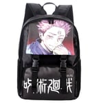 Jujutsu Kaisen Anime Skolryggsäck Casual Daypack Ryggsäck Cool bokväska