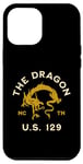 Coque pour iPhone 15 Plus Le Dragon US 129 TN NC USA Design