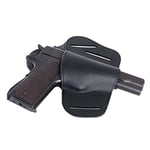 Gexgune Étui en Cuir pour Pistolet dissimulé IWB pour Glock 17 19 22 23 43 Sig Sauer Ruger Beretta 92 M92 s & w Étui en Cuir dissimulé