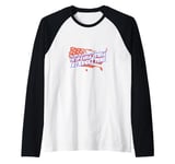 FUNNY PATRIOT I PLEDGE ALLEGIANCE TO THE GRIND I’M UP EARLY Raglan Baseball Tee