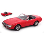 FERRARI 365 GTB DAYTONA CONVERTIBLE 1a SERIE 1969 RED 1:18 KK Scale Die Cast