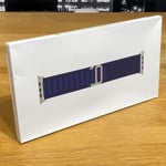 🟢 Apple Watch Ultra 2 Strap 49mm Navy Alpine Loop Natural Titanium M Original