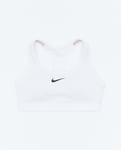 NIKE W SWOOSH SUPPORT SPORTS BRA WHITE/STONE MAUVE/BLACK Dam WHITE/STONE MAUVE/BLACK