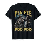 PeePee PooPoo Funny Hard Skeleton Meme Bootleg T-Shirt