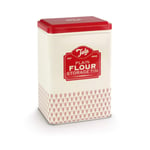 Tala Originals 10B01516 Plain Flour Storage Tin Red 12.5x9.3